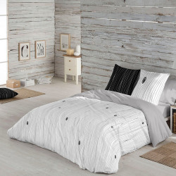 Funda Nórdica Icehome Tree Bark (150 x 220 cm) (Cama de 80/90)