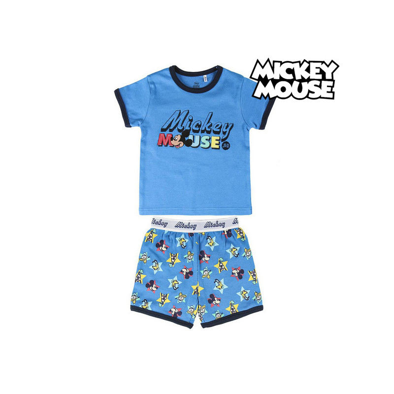 Pijama Infantil Mickey Mouse Azul